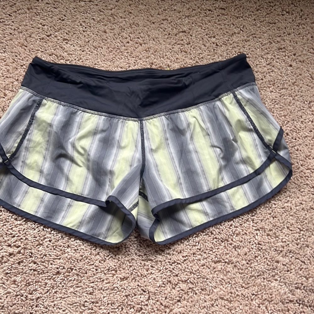 Lululemon speed shorts